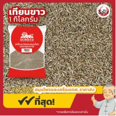 เทียนขาว (Cumin) ยี่หร่า ขนาด 1 กิโลกรัม เทียนขาว (Cumin) ยี่หร่า ขนาด 1 กิโลกรัม